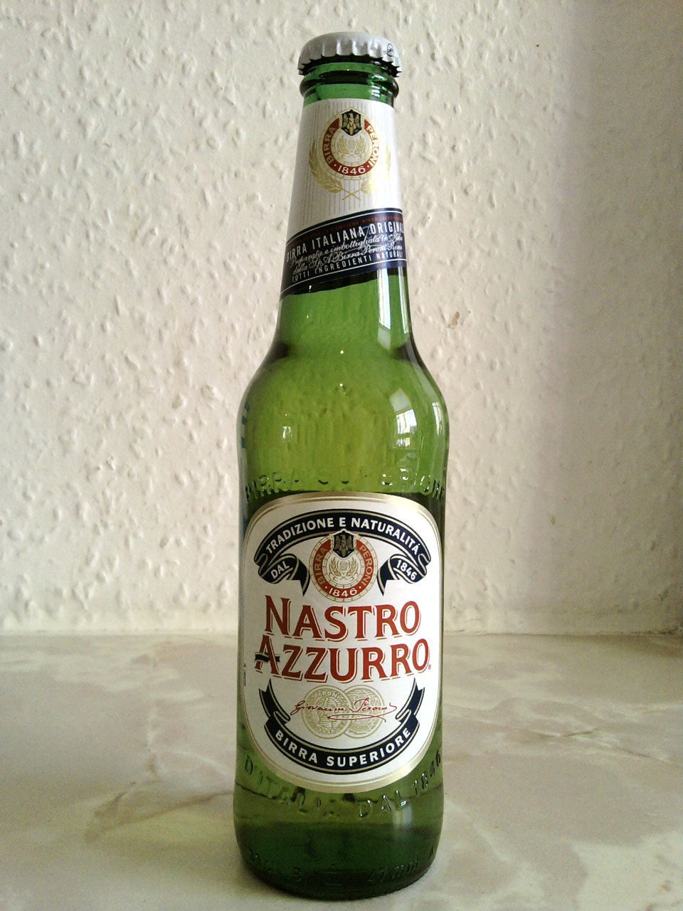What Does Nastro Azzurro Mean In English